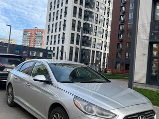 2019 Hyundai Sonata VII (LF) Рестайлинг, серебристый, 1350000 рублей, вид 2