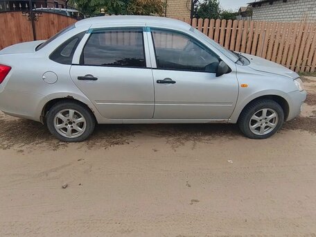 2012 Lada (ВАЗ) Granta I, серебристый, 300000 рублей, вид 3