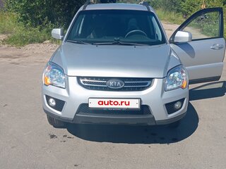 2010 Kia Sportage II Рестайлинг, серебристый, 1000000 рублей, вид 1