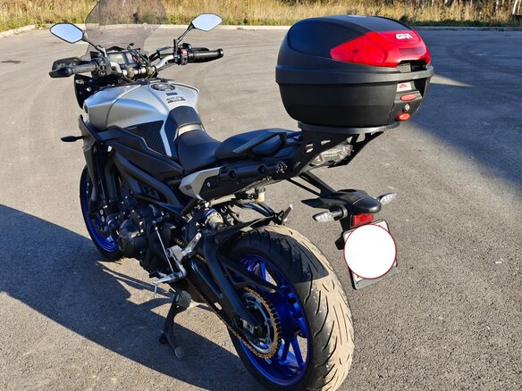 2015 Yamaha MT-09 Tracer (FJ-09), серебристый, 630000 рублей - вид 7