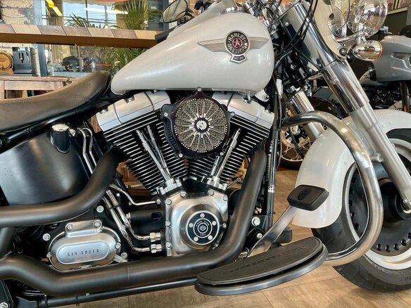 2011 Harley-Davidson Fat Boy, белый - вид 11