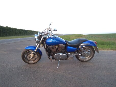 2003 Kawasaki VN1600 Vulcan, синий, 550000 рублей, вид 4