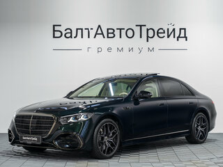 2026 Mercedes-Benz S-Класс 450 d Long 4MATIC VII (W223) Рестайлинг, зелёный, 26650000 рублей, вид 1