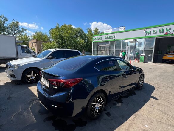 2014 Mazda 3 III (BM), синий, 1350000 рублей - вид 10