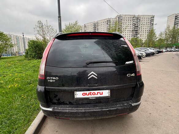 2007 Citroen C4 Picasso Grand I, чёрный, 300000 рублей - вид 2
