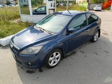 2010 Ford Focus II Рестайлинг, синий, 465000 рублей, вид 1