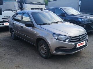 2021 Lada (ВАЗ) Granta I Рестайлинг, серый, 540000 рублей, вид 3