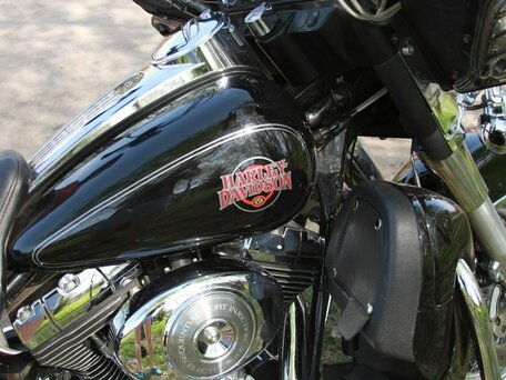 2004 Harley-Davidson Electra Glide, чёрный, 570000 рублей, вид 4