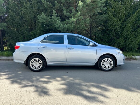 2008 Toyota Corolla X (E140, E150), голубой, 1100000 рублей - вид 5