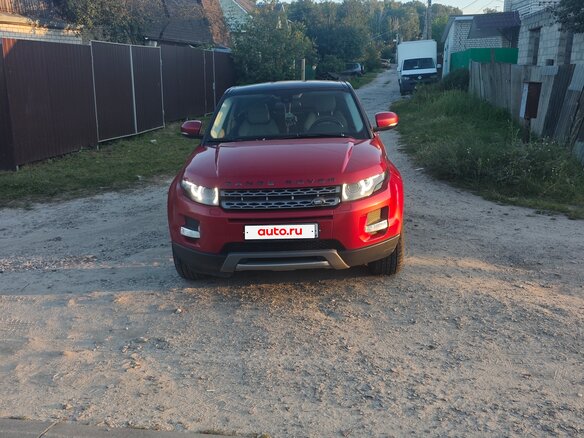 2013 Land Rover Range Rover Evoque 6-speed I, красный, 1900000 рублей