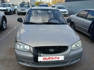 2007 Hyundai Accent ТагАЗ II, бежевый, 235000 рублей, вид 1