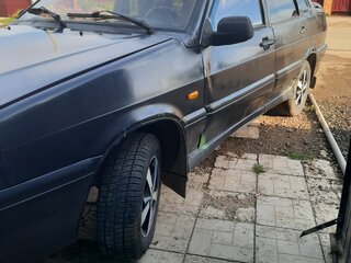 2006 Lada (ВАЗ) 2115, чёрный, 75000 рублей, вид 1