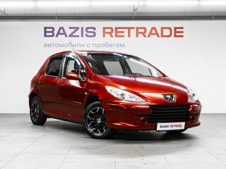 2005 Peugeot 307 I Рестайлинг, красный, 430000 рублей, вид 3