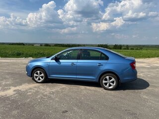 2014 Skoda Rapid I, синий, 990000 рублей, вид 5