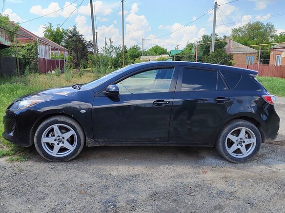 2012 Mazda 3 II (BL) Рестайлинг, чёрный, 800000 рублей - вид 4