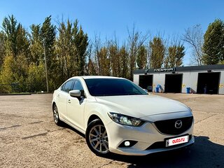 2017 Mazda 6 III (GJ) Рестайлинг, белый, 2050000 рублей, вид 2