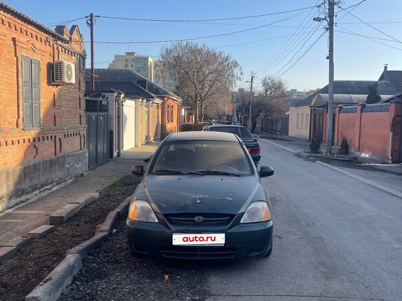 2003 Kia Rio I Рестайлинг, зелёный, 120000 рублей - вид 2