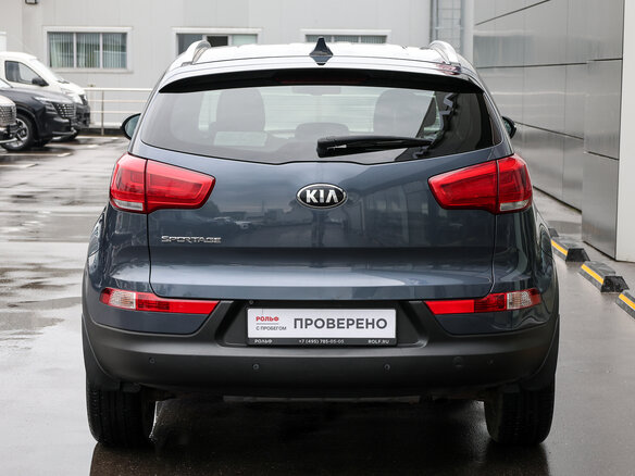2014 Kia Sportage III Рестайлинг, синий - вид 5