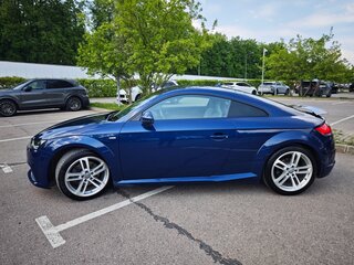 2018 Audi TT III (8S), синий, 2570000 рублей, вид 4