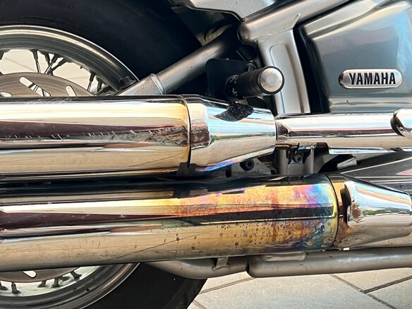 2006 Yamaha XVS1100, серый, 605489 рублей - вид 11