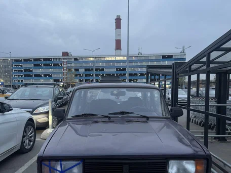 1997 Lada (ВАЗ) 2105, фиолетовый, 100000 рублей, вид 1