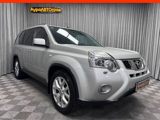 2011 Nissan X-Trail II Рестайлинг, серебристый, 1220000 рублей, вид 1