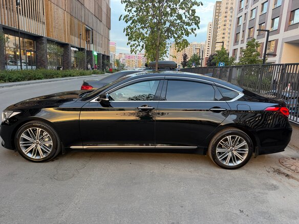 2017 Genesis G80 I, чёрный, 1890000 рублей - вид 6