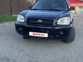 2003 Hyundai Santa Fe I, чёрный, 650000 рублей, вид 5