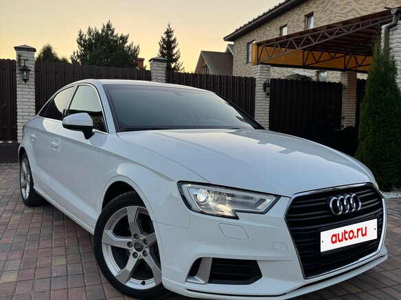 2019 Audi A3 III (8V) Рестайлинг, белый, 2550000 рублей