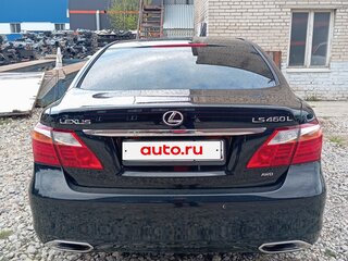 2010 Lexus LS 460 IV Рестайлинг, чёрный, 1700000 рублей, вид 4