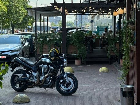 2005 Yamaha MT-01, фиолетовый, 750000 рублей, вид 4