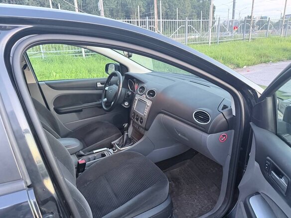 2008 Ford Focus II Рестайлинг, чёрный, 360000 рублей - вид 7