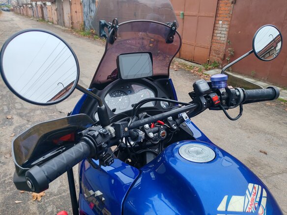2001 Honda XL650V Transalp, синий, 450000 рублей - вид 14