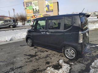 2016 Honda N-BOX I Рестайлинг, чёрный, 850000 рублей, вид 2