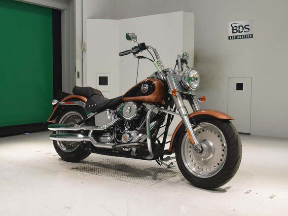 2008 Harley-Davidson Fat Boy, чёрный, 850000 рублей - вид 15
