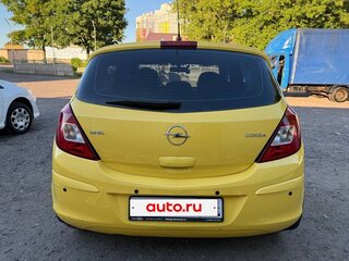 2008 Opel Corsa D, жёлтый, 380000 рублей, вид 4