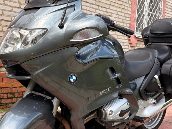 2003 BMW R 1150 RT, серый, 410000 рублей - вид 3