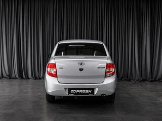 2015 Lada (ВАЗ) Granta I, серебристый, 379000 рублей, вид 4