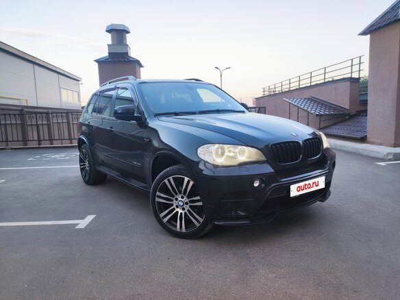 2011 BMW X5 40d II (E70) Рестайлинг, чёрный