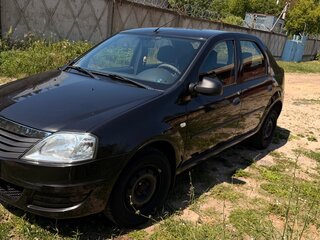 2011 Renault Logan I Рестайлинг, чёрный, 500000 рублей, вид 1