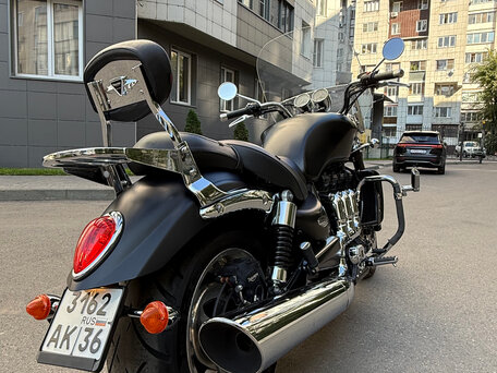 2012 Triumph Rocket III, чёрный, 900000 рублей, вид 4