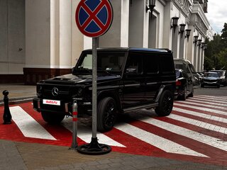 2013 Mercedes-Benz G-Класс AMG 63 AMG I (W463) Рестайлинг 2, чёрный, 4350000 рублей, вид 3
