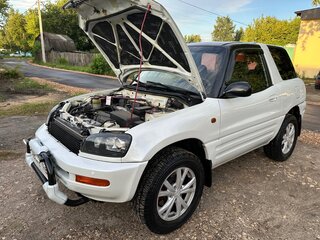 1996 Toyota RAV4 I (XA10), белый, 1200000 рублей, вид 1