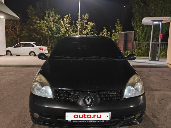 2007 Renault Symbol I Рестайлинг 2, чёрный, 195000 рублей - вид 2