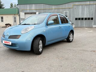 2002 Nissan March III (K12), голубой, 415000 рублей, вид 1