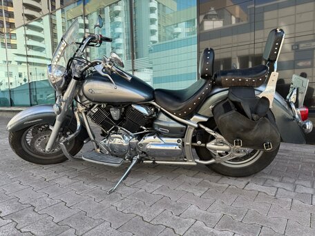 2005 Yamaha XVS1100, зелёный, 420000 рублей, вид 2