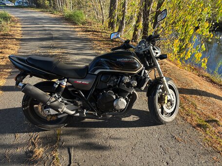 2001 Honda CB 400 Super Four, чёрный, 330000 рублей, вид 5
