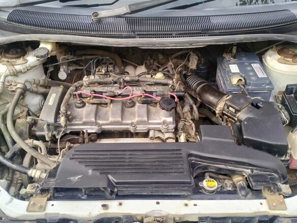 2002 Mazda Premacy I (CP), белый - вид 10