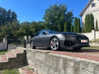 2021 Audi A4 45 TFSI V (B9) Рестайлинг, серый, 2850000 рублей, вид 1