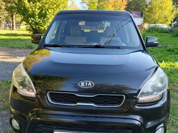 2012 Kia Soul I Рестайлинг, чёрный - вид 1